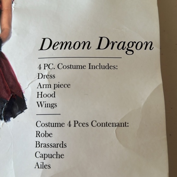 Demon Dragon Costume - Picture 5 of 6